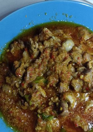 Foto resep Oseng Ati Ayam Pedas