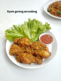 Foto resep Ayam goreng serundeng