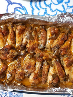 Una foto de 3. Alitas al horno