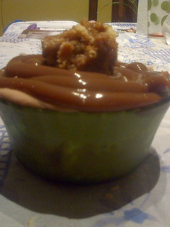 Una foto de Mousse de dulce de leche