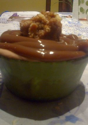 Una foto de Mousse de dulce de leche