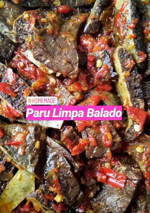 Foto resep Paru Limpa Balado