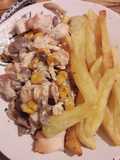 Shish Tawook with Mushrooms