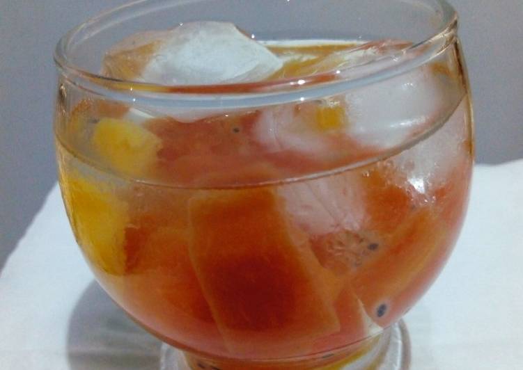 Resep Es Buah/ Fruit Cocktail yang Bikin Ngiler