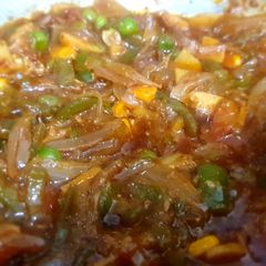 A picture of Pasta Butter masala.