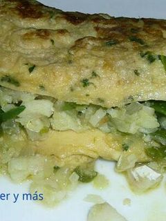 Una foto de Tortilla de bacalao