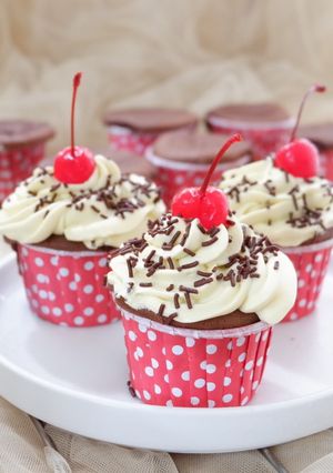 Foto resep Cupcake Coklat (Cake Dasar Coklat)