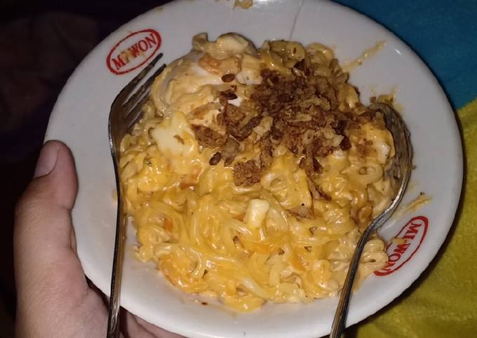 Resep Mie Carbonara Murah Meriah, Bisa Manjain Lidah