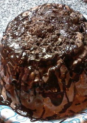 Una foto de Pionono marmolado helado