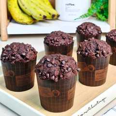 Choco Banana Muffin-レシピのメイン写真