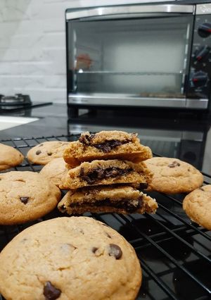 Foto resep Soft Butter Cookies isi coklat