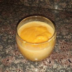 A picture of Mango banana smoothie.