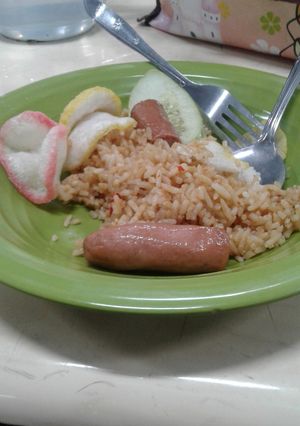 Foto resep Nasgor Sosis