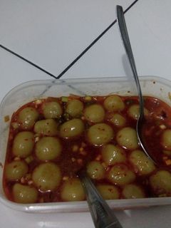 Foto resep Cilok kuah pedas