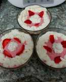 Mousse de fresas en Thermomix