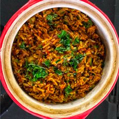 Veg biryani Rice A picture of Veg biryani Rice.