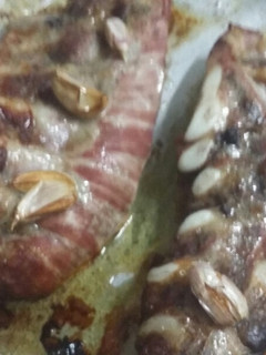 Una foto de Costilla de cerdo al horno