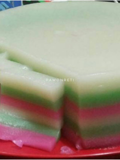 Foto resep 12. Lapis Sagu Pelangi