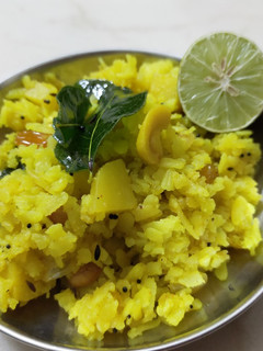 A picture of Kanda Poha.