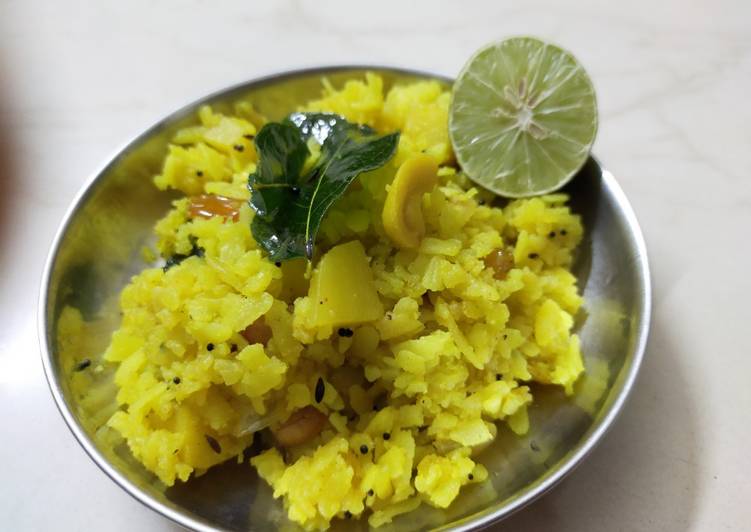 Recipe of Speedy Kanda Poha