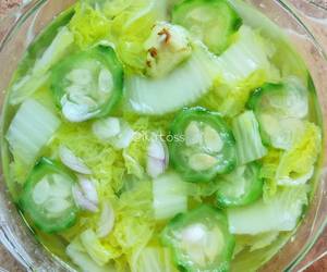 Resep Terbaik SAYUR BENING (Gambas Sawi Putih) Enak Sempurna Resep Terbaik SAYUR BENING (Gambas Sawi Putih) Enak Sempurna