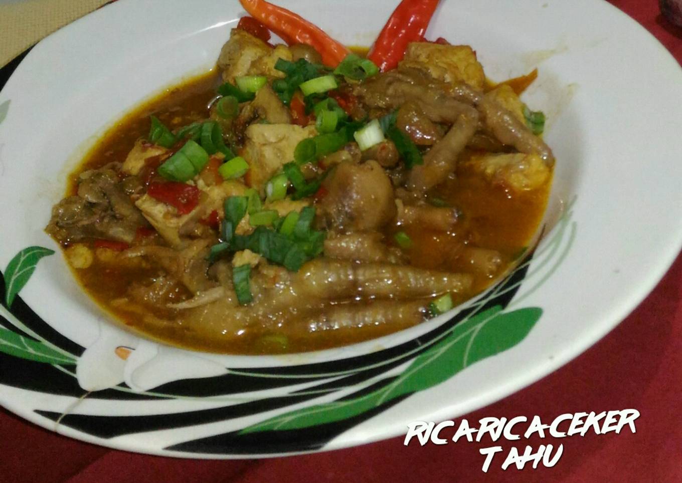 Bagaimana Menyiapkan Rica Rica Ceker Tahu Anti Gagal