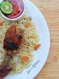 Nasi Kabsah Beras Biasa