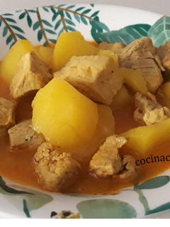 Una foto de Cazuela de carne con patatas