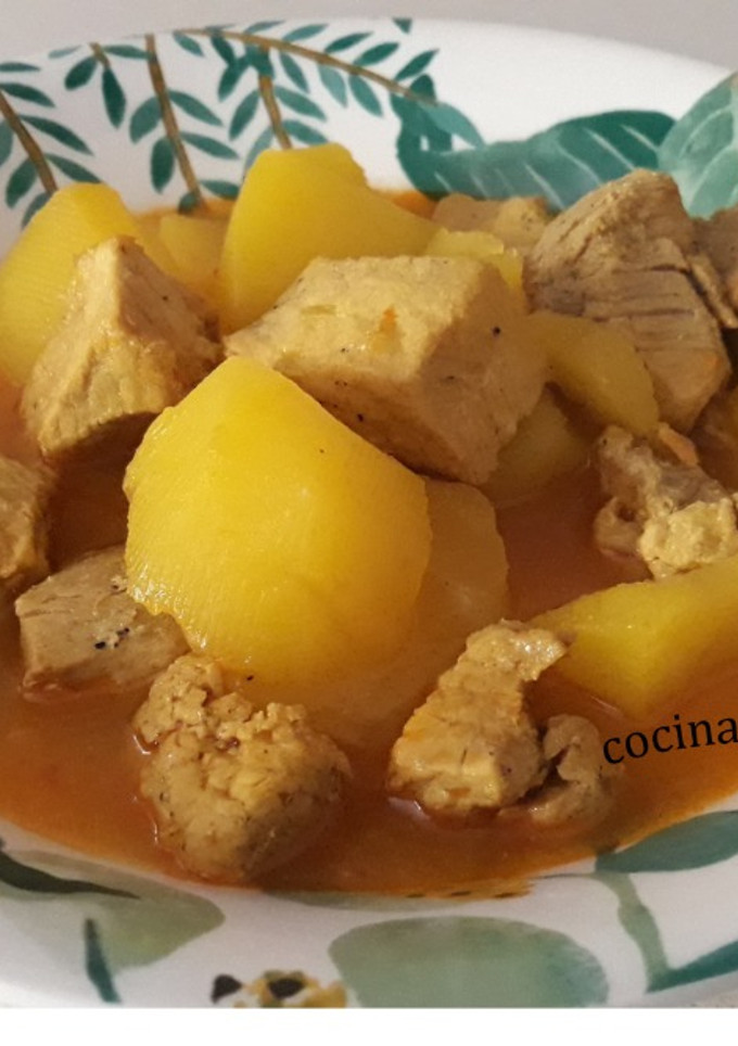 Una foto de Cazuela de carne con patatas