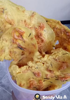 Foto resep Peyek udang renyah