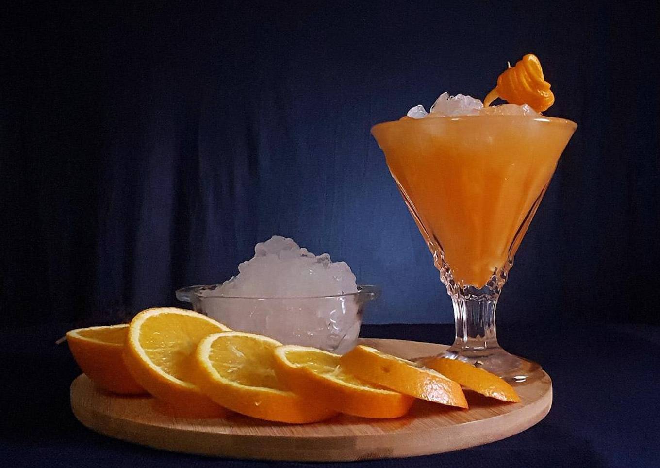 Sweet carrot mocktail