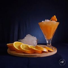A picture of Sweet carrot mocktail.