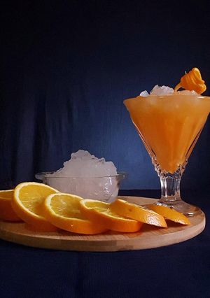 A picture of Sweet carrot mocktail.