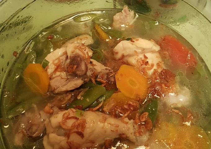 Sup Ayam foto resep utama