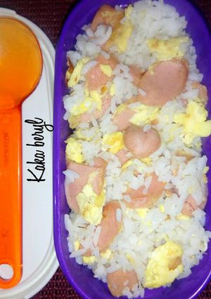 Foto resep Nasi goreng putih