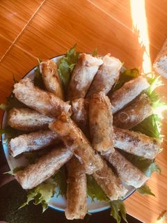 Hình của món Nem cá rô (Chả cá rô phi).