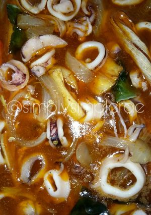 Foto resep Padprik Sotong