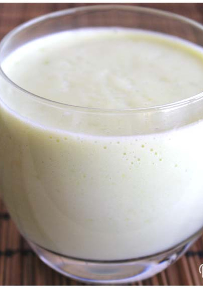 Una foto de Smoothie de aguacate