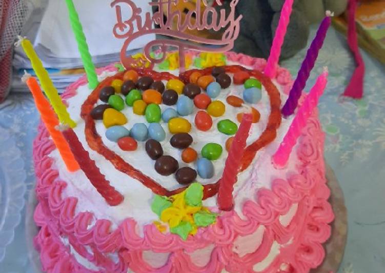 Resep Birthday cake yang Menggugah Selera