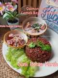 💖 Nasi Beras Merah & Raita Bunga Kantan 💖