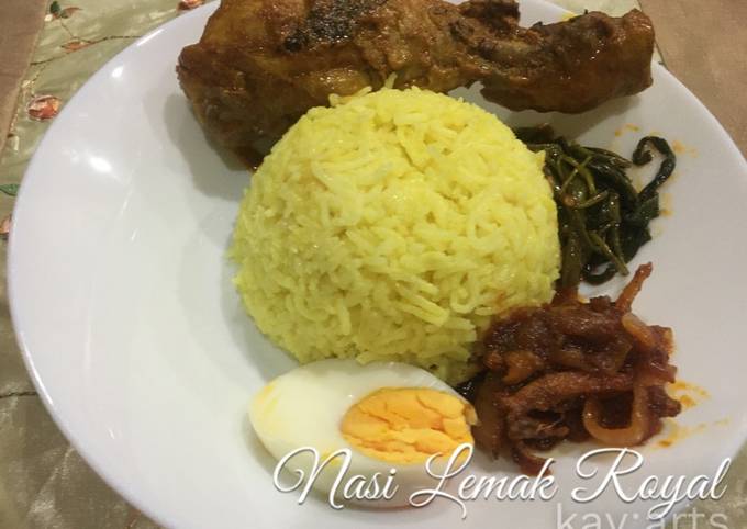 Recipe: Perfect Nasi Lemak Royale
