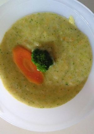 Foto resep MP asi nasi wortel brokoli Dan telur