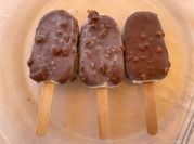 Una foto de helado keto