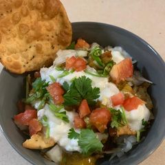 A picture of Mazedar Chaat Papdi.