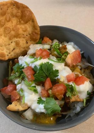 A picture of Mazedar Chaat Papdi.