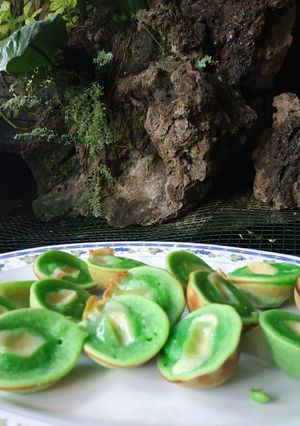 Foto resep Kue cubit santan keju