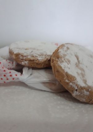 Una foto de Polvorones