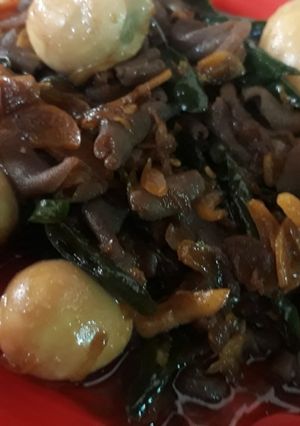 Foto resep Oseng usus cabe hijau ala nasi bungkus angkringan jogja