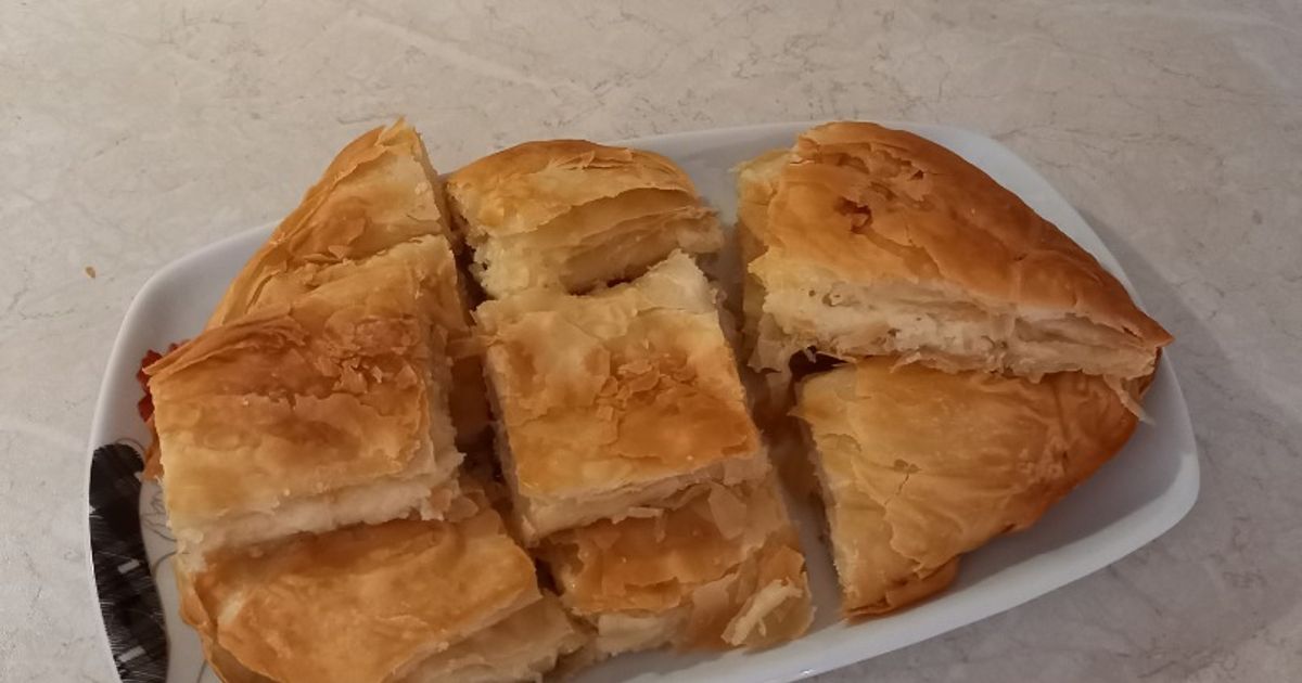 Kaseri Cheese Pie With Fresh Country Style Phyllo Recipe By γωγώ λευτέρης