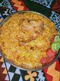 Bbq Chicken tandoori biryani